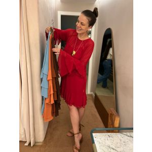 VESTIDO NICOLE VERMELHO