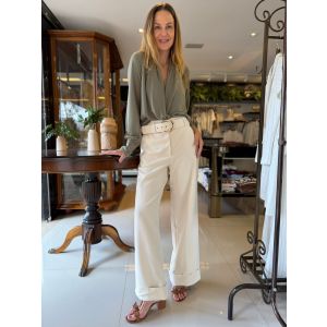 CALÇA ANDRESSA BEGE