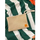 KIT NECESSAIRE + PAREO CAVALO MARINHO VERDE