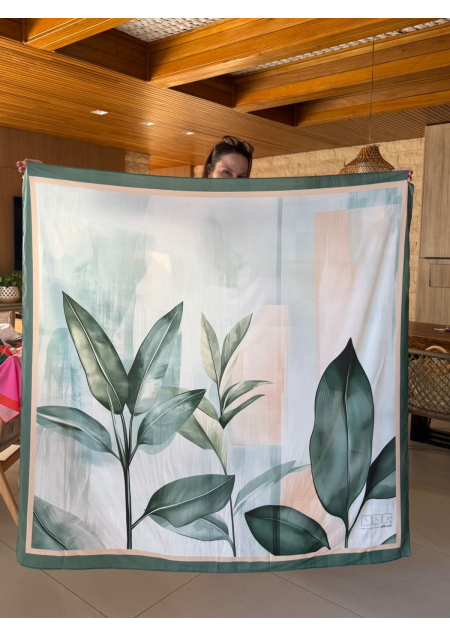 PAREO FOLHAGENS VERDE